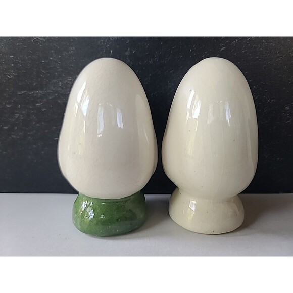 Egg Head Salt And Pepper Shakers Vintage, READ - Picture 5 of 10